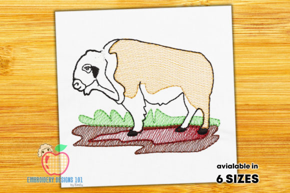 Buffalo Grazing in Field Quick Stitch: Review for Real Projects