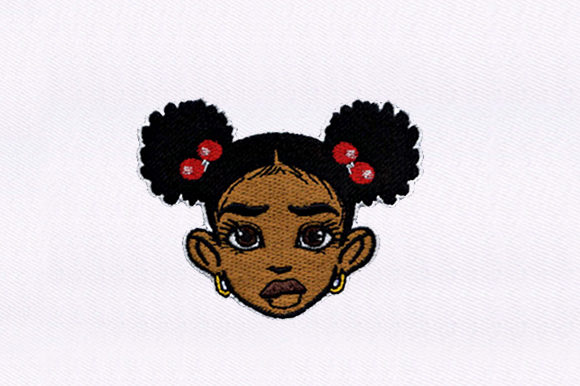 Bun Haired Girl: A Real-World Embroidery Review