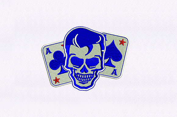 Cards and Elvis Skull Design – An Edgy Embroidery Review