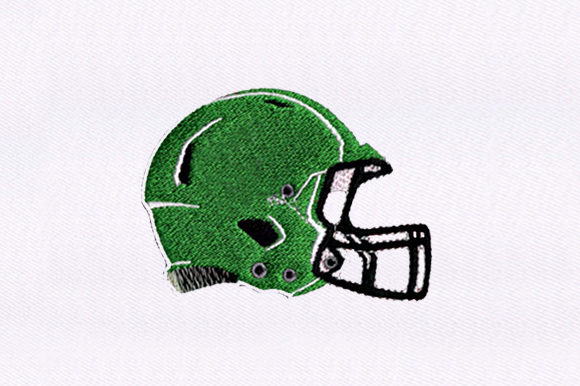 Green Helmet Design Review for Small Business Merch
