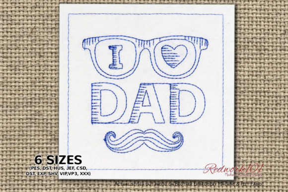 I Love Dad: A Real-Use Embroidery Design Review