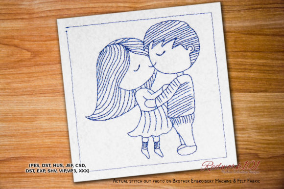 Love Kiss Romance Bluework: A Seller's Review