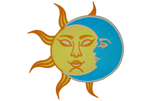 Moon and Sun Embroidery Design Reviewed