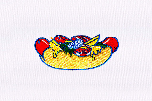 Mustard Laden Hot Dog Design: A Craft Fair Review
