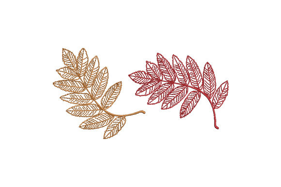 Rowan Autumn Leaves: A Border Embroidery for Seasonal Collections