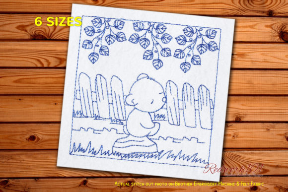 Sad Bear: A Heartfelt Embroidery Design for Thoughtful Gifts