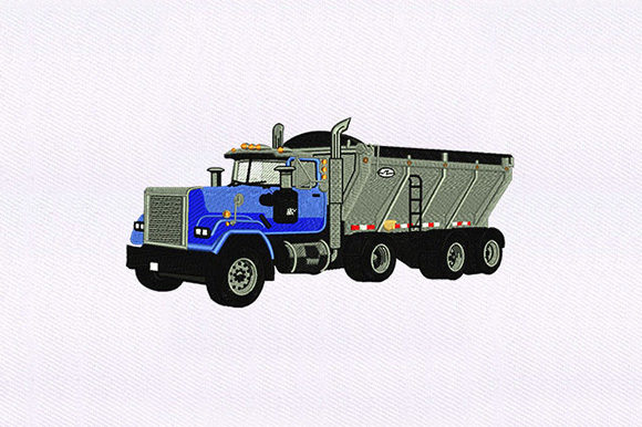 Trash Dump Truck Embroidery Review